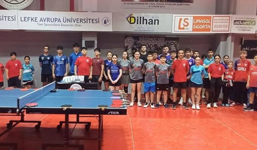 U19 Masa Tenisinde şampiyonlar belli oldu