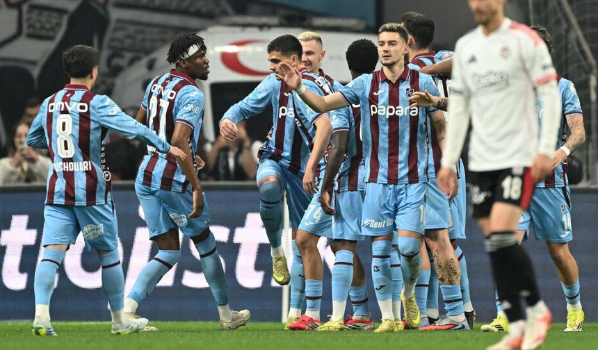 Beşiktaş’a ağır darbe! Trabzonspor seriyi bozdu