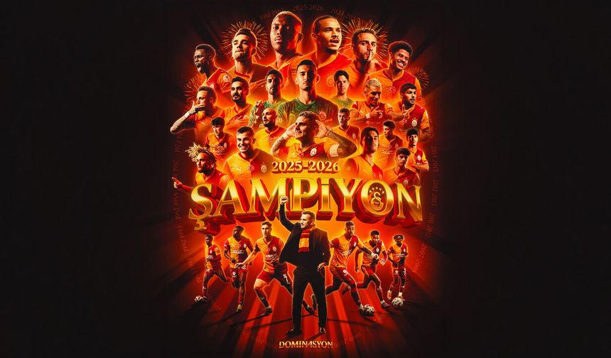 Galatasaray’dan tarihi taç! Üst üste 4. şampiyonluk
