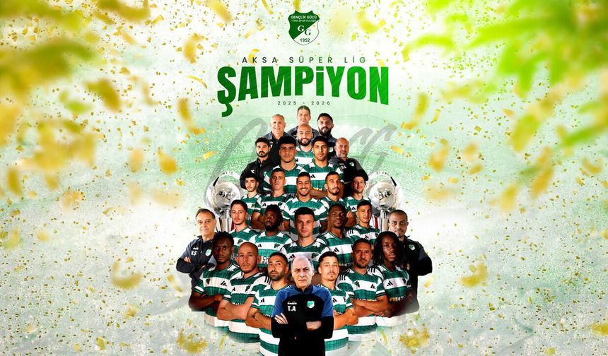 Gençlik Gücü Tarih Yazdı: Süper Lig’de İlk Şampiyonluk!