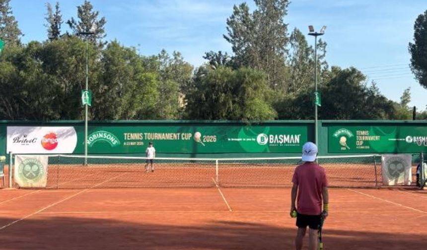 Robinsons Cup ile KKTC tenisinde yeni dönem başladı