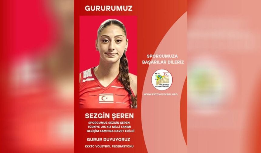 Sezgin Şeren Türkiye U15 kampına seçildi