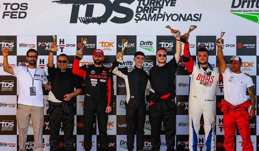 13 yaşındaki Rüzgar Okman driftte yine zirvede