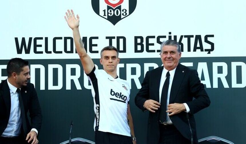 Beşiktaş'ın yeni yıldızı Trossard taraftarla buluştu