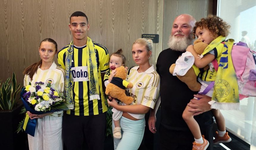 Fenerbahçe'den Mason Greenwood'a görkemli karşılama