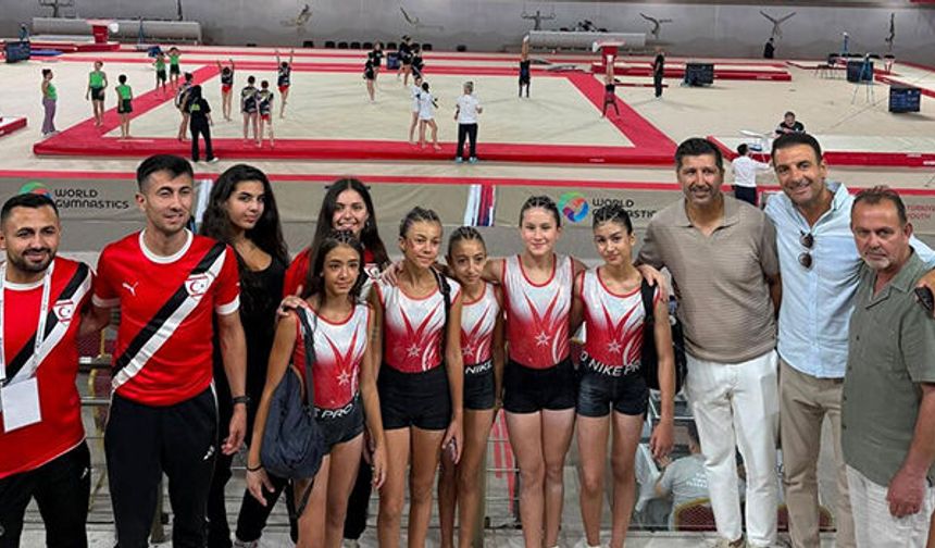 KKTC Cimnastik Takımı Türkiye'nin En İyileri Arasına Girdi