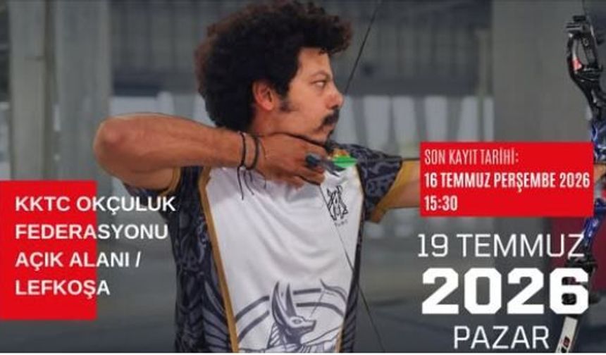 Okçular 20 Temmuz Kupası için Lefkoşa'da buluşuyor