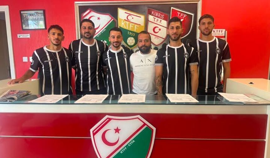 Yenicami'den beş transfer birden!