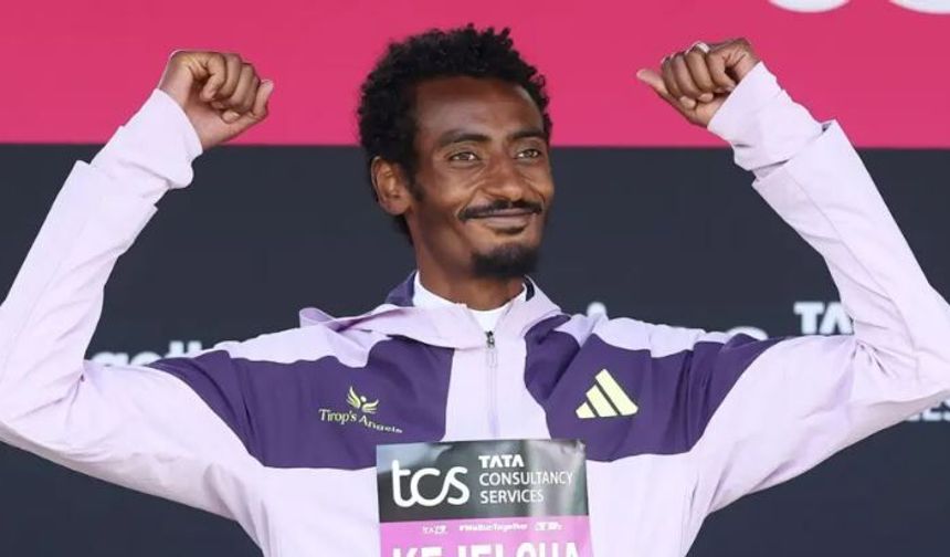 Yomif Kejelcha'dan yarı maratonda dünya rekoru!