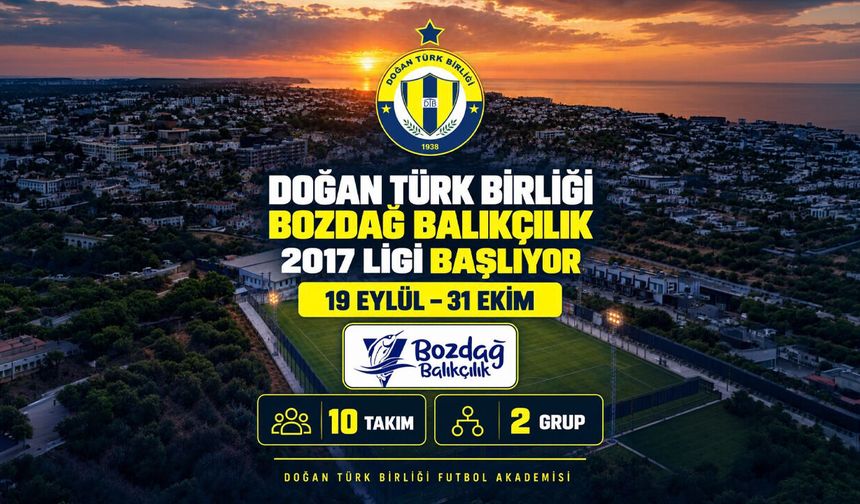 Doğan Türk Birliği – Bozdağ Balıkçılık 2017 Ligi başlıyor
