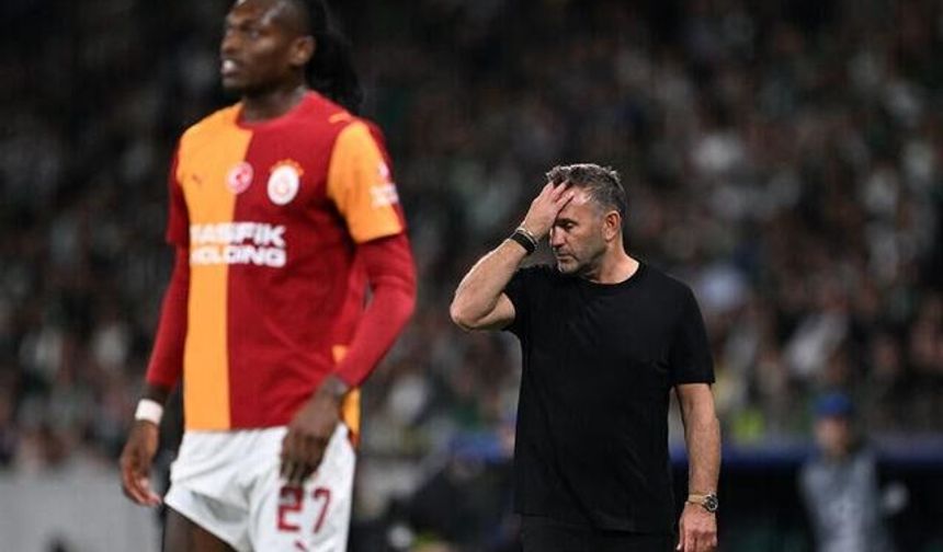 Galatasaray'ın Şampiyonlar Ligi gecesi Sporting'e takıldı