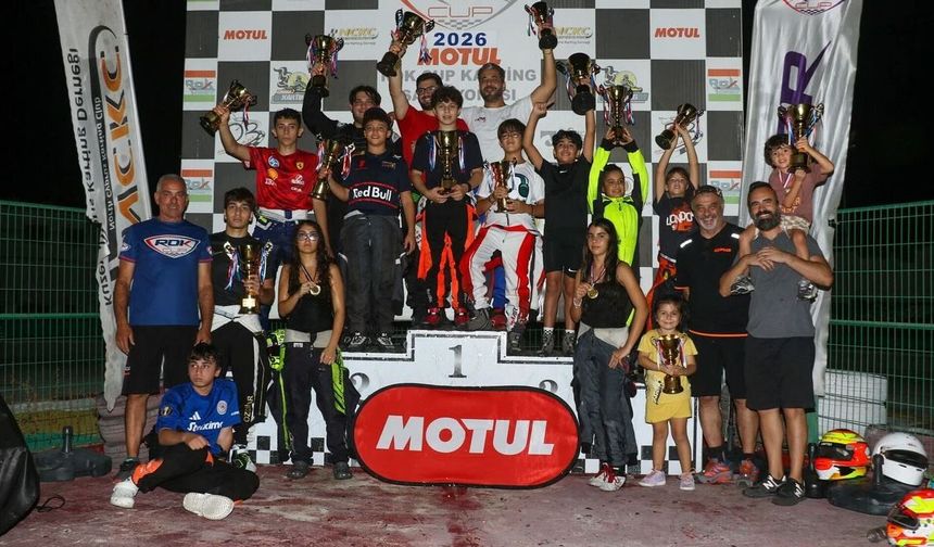 Kartingde 2026 Motul ROK Cup şampiyonları belli oldu