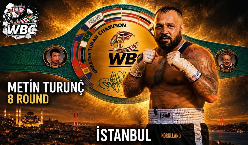 Metin Turunç, WCB kemeri için hazırlıklarını sürdürüyor