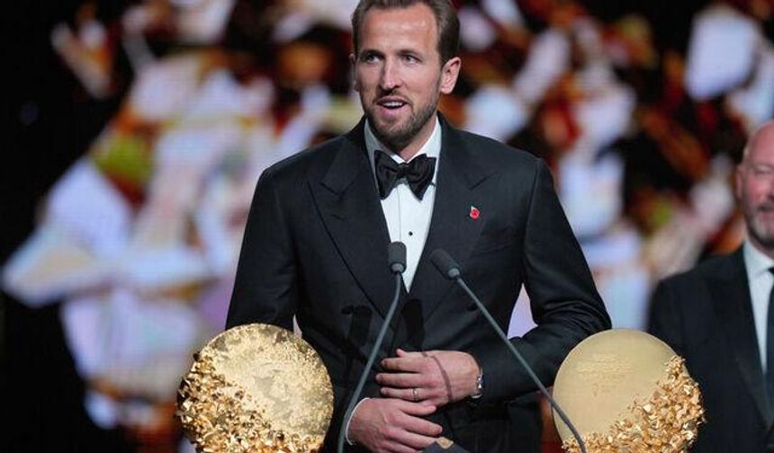 Ballon d'Or ödülünü Harry Kane kazandı!