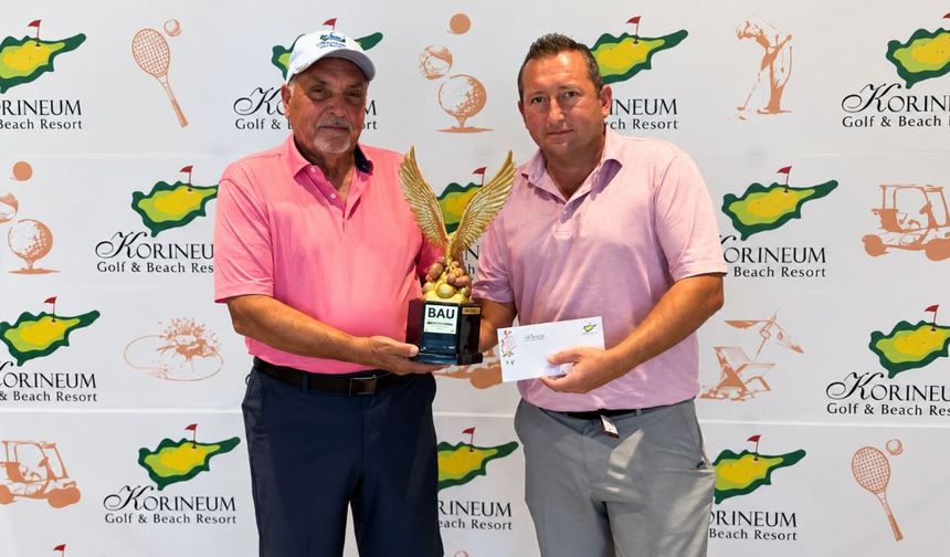 BAU Açık Golf Turnuvası'nda şampiyon Daniel Sims