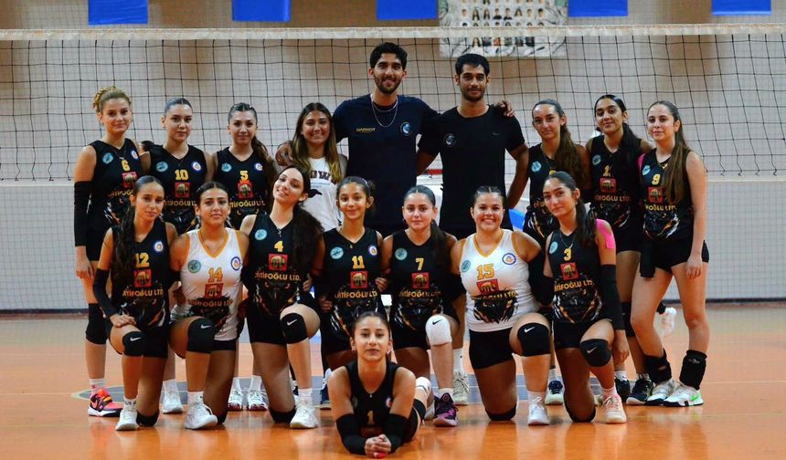 U17 Kızlar Ligi'nde DAÜ'den net galibiyet!