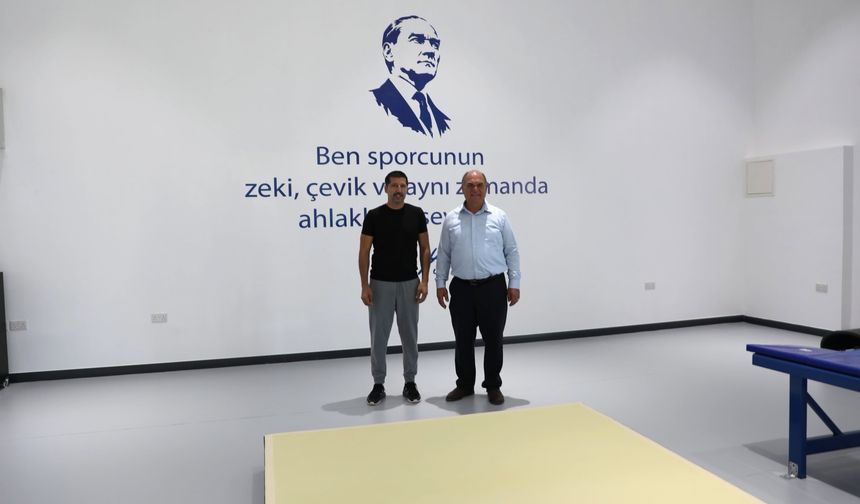 Değirmenlik’teki cimnastik salonu olimpik imkânlara kavuştu