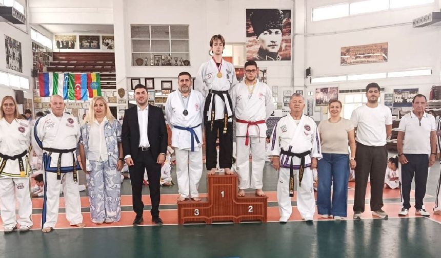 Taekwondo ve karate sporcuları Hüsrev Çağın için yarıştı