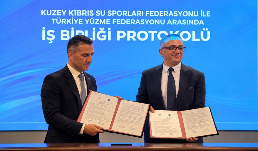 Yüzmede iş birliği protokolü imzalandı