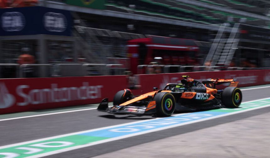 Brezilya GP'sinde kazanan Lando Norris!