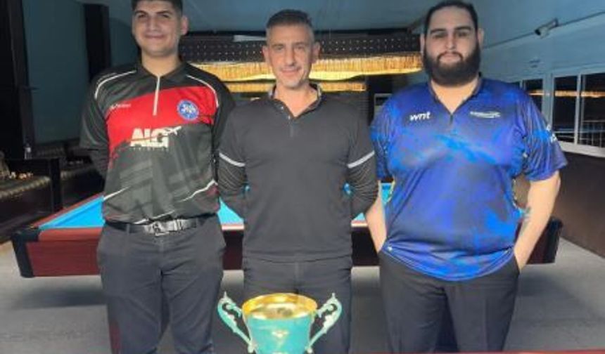 Bilardo Büyükler Süper Kupa Turnuvalar Birincisi Bilge Alaçam