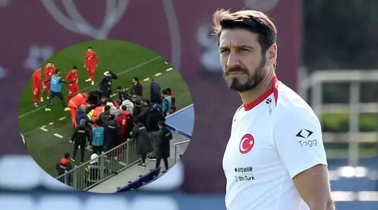 Egemen Korkmaz Yere Yığıldı