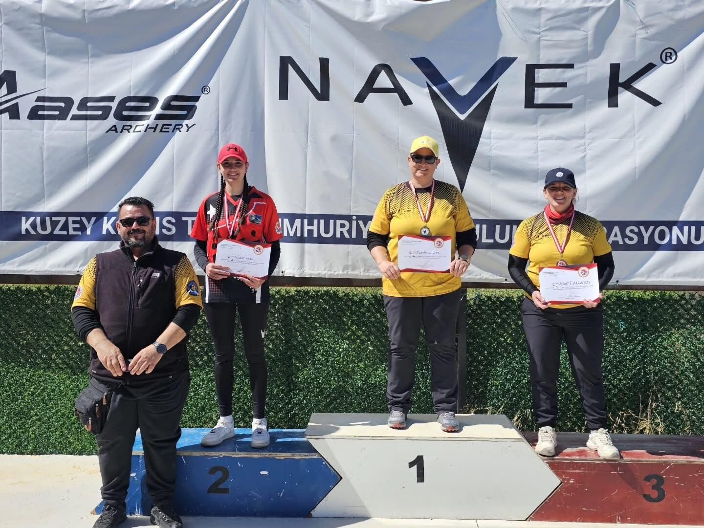 Kktc Okçulukta Açık Alan Yarışları Tamamlandı