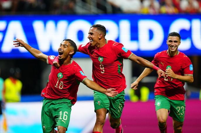 Gol Düellosunda Kazanan Fas! Haiti'ye 4 Gollü Veda 1