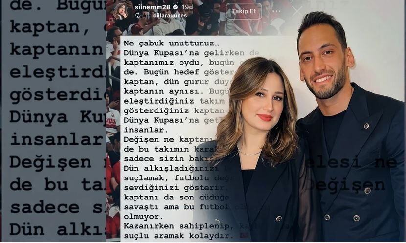 Milli Takım Eleştirilerine Sinem Çalhanoğlu’ndan Tepki 2