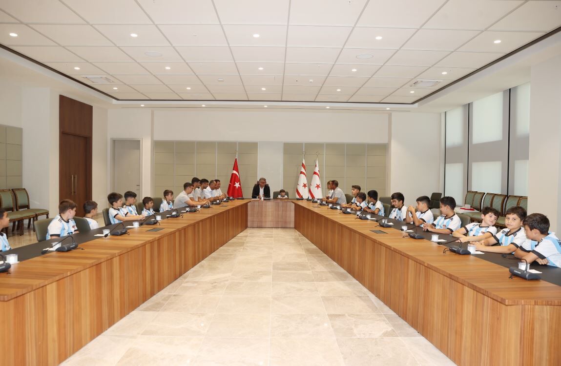 Alayköy Gsk'dan Cumhurbaşkanı Erhürman'a Ziyaret (4)