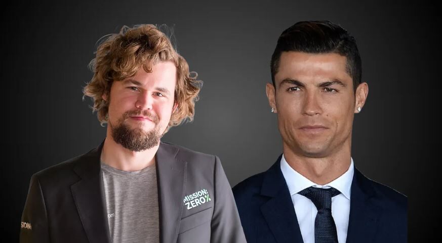 Cristiano Ronaldo Magnus Carlsen