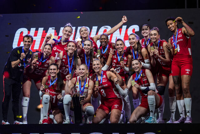 Türkiye Vnl Kupasını Kaldırdı, Vargas Mvp Oldu 1