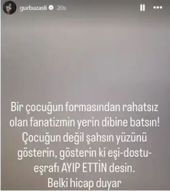 Aslıhan Gürbüz'den Minik Fenerbahçeli Için Sert Tepki 4