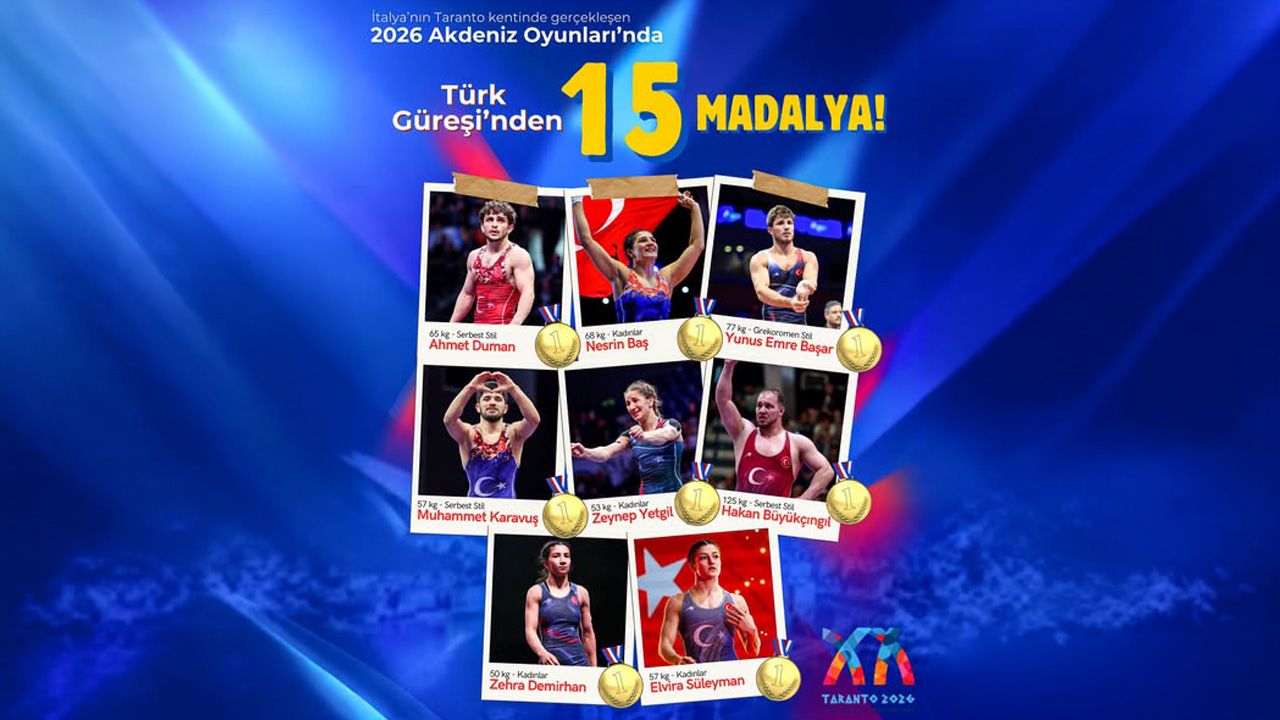 Kadın güreşçilerden tarihi başarı! 6 final, 6 madalya