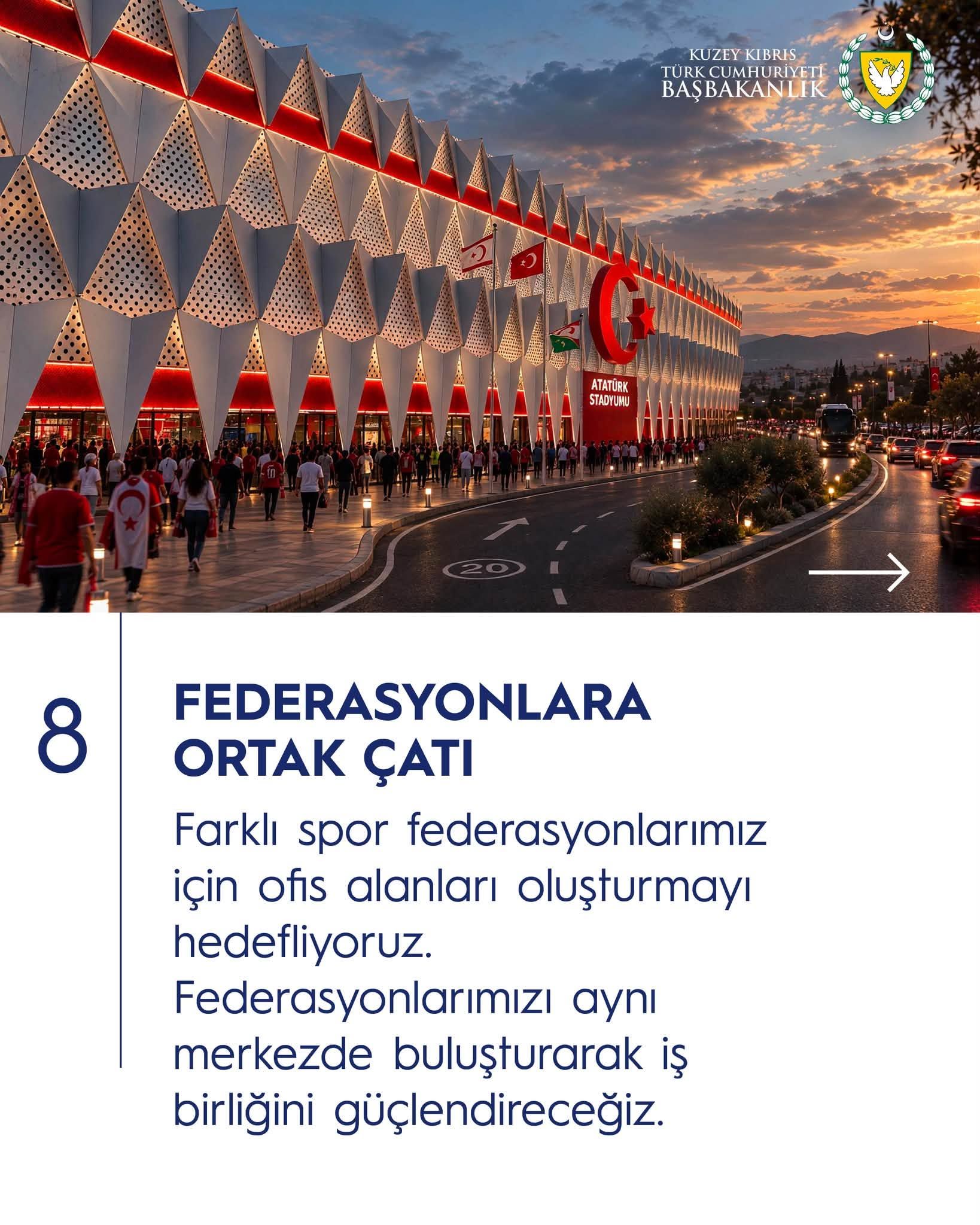 8 Bi̇n Seyi̇rci̇ Kapasi̇tesi̇ Fedrasyonlar Ortak Catı