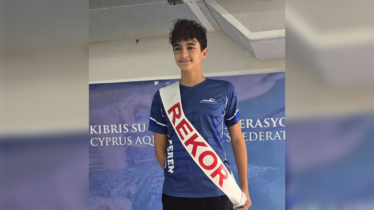 Derem Uluerli, 200 Metre Sırtüstünde Kktc Rekoru Kırdı