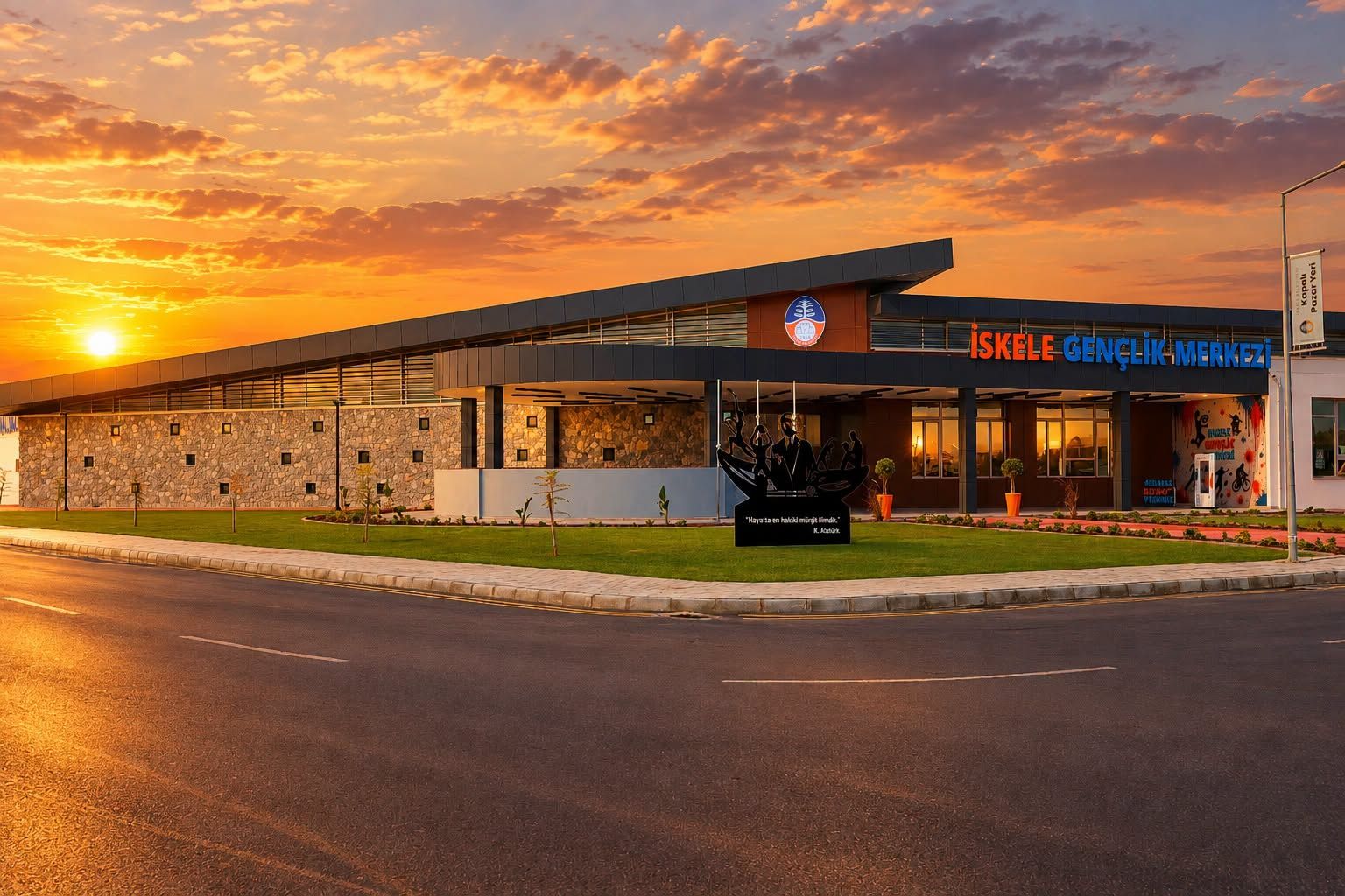 İskele Gençlik Merkezi Törenle Açıldı 1