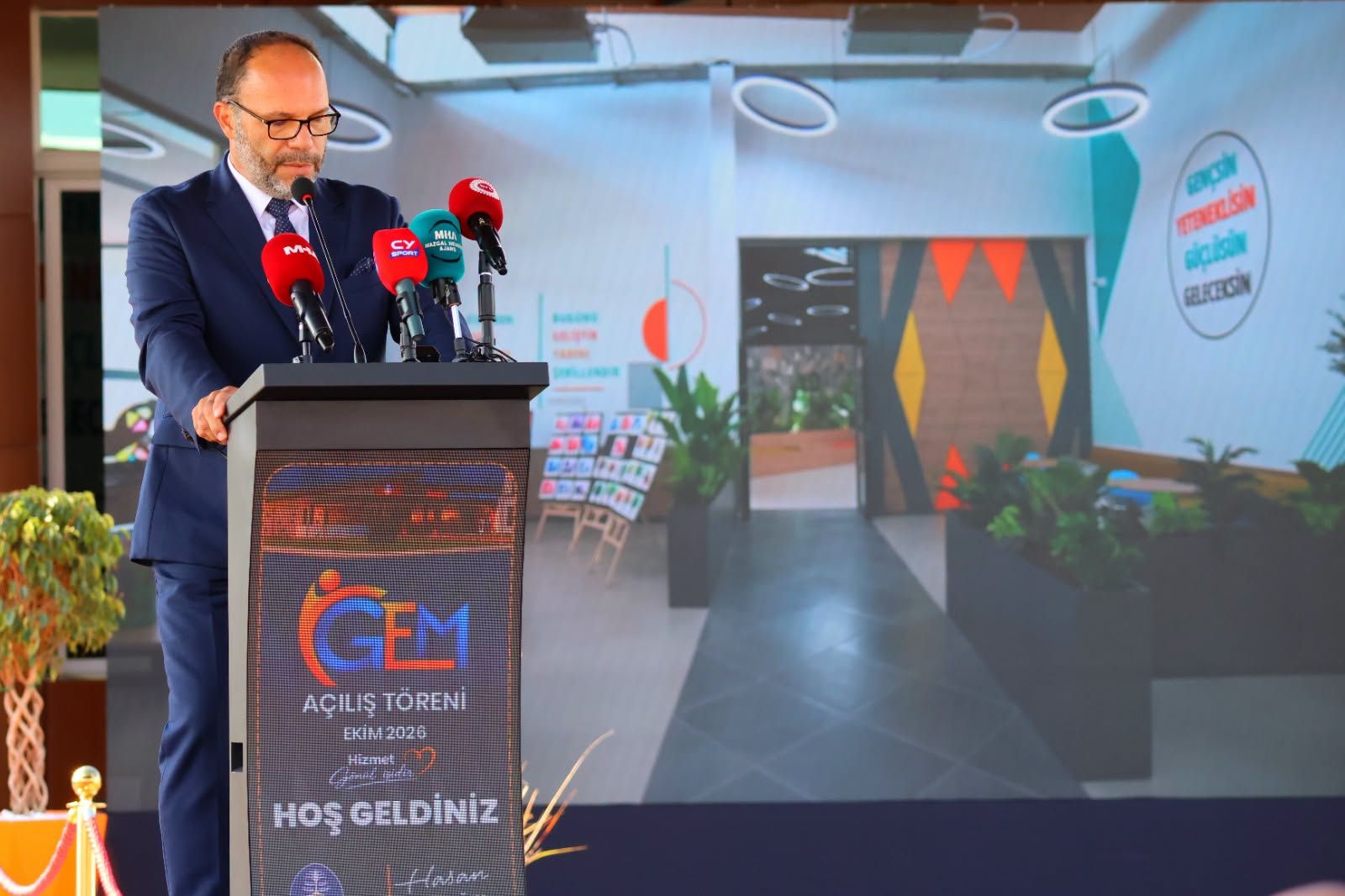 İskele Gençlik Merkezi Törenle Açıldı 3