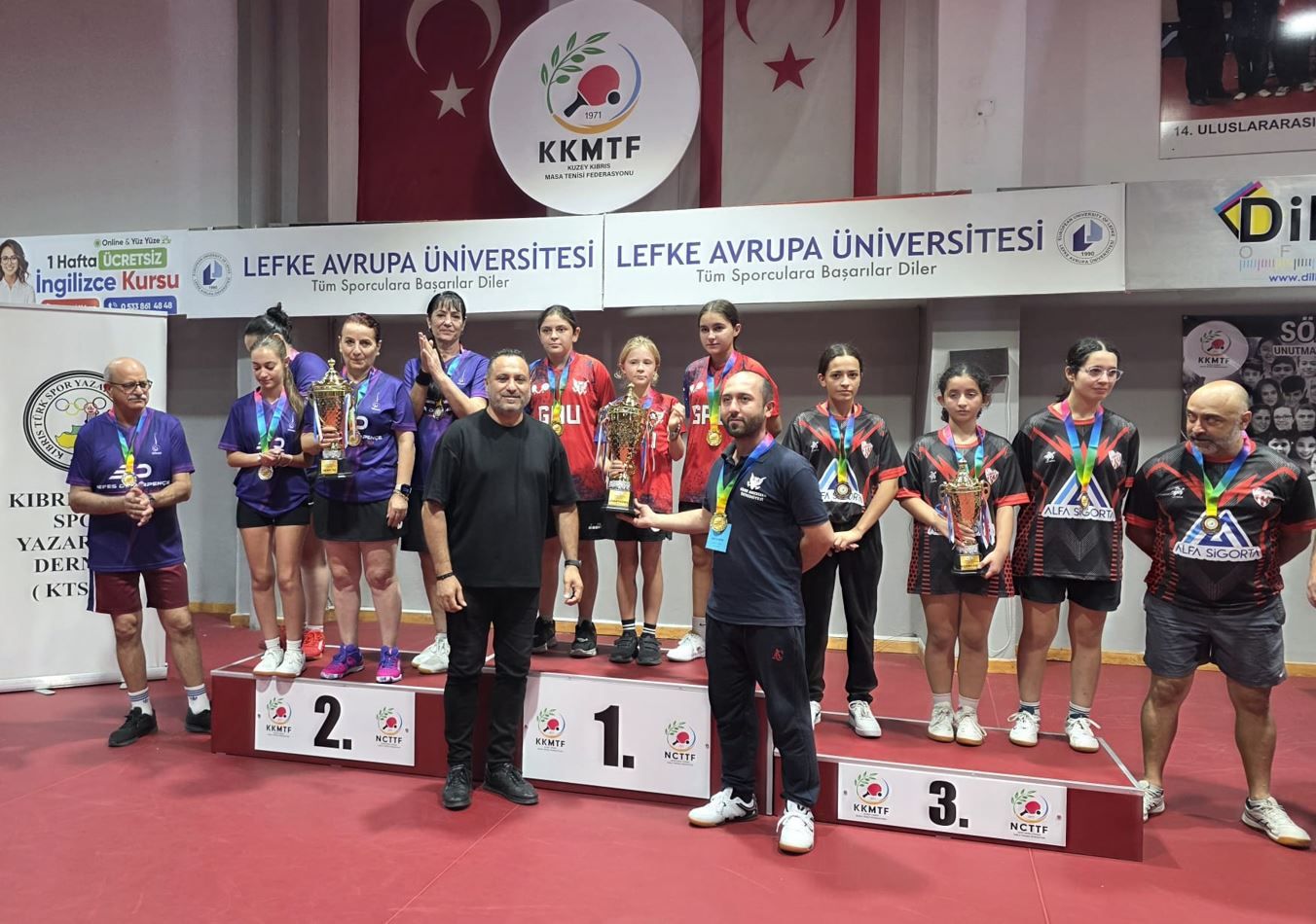 Ktsyd Masa Tenisi Kupası'nda Şampiyonlar Belli Oldu 2