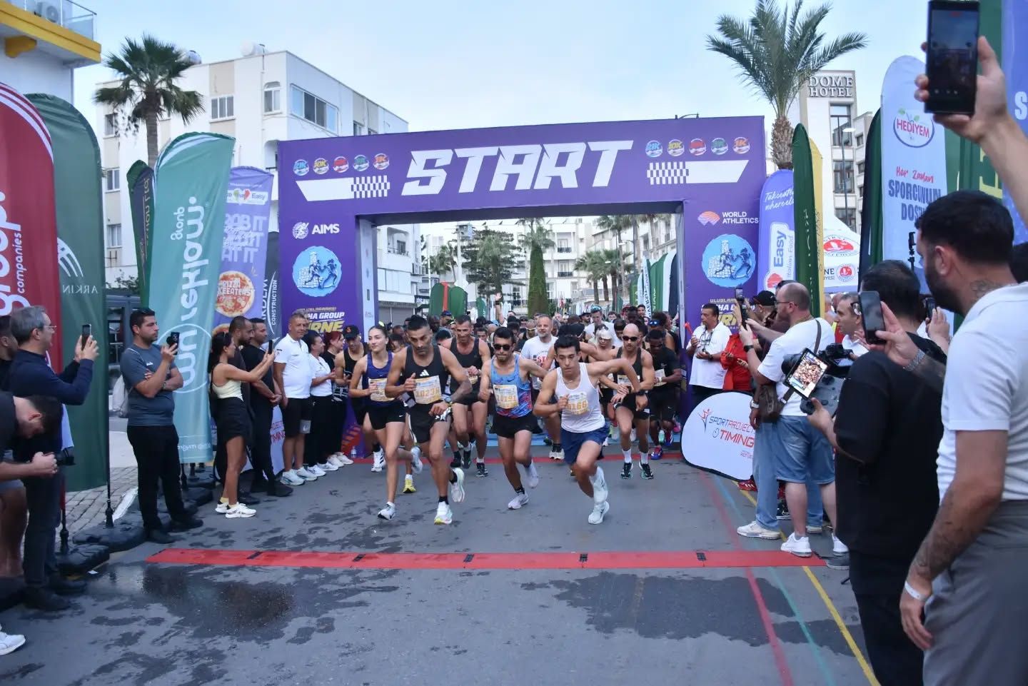 Pasha Group Girne Yarı Maratonu tamamlandı