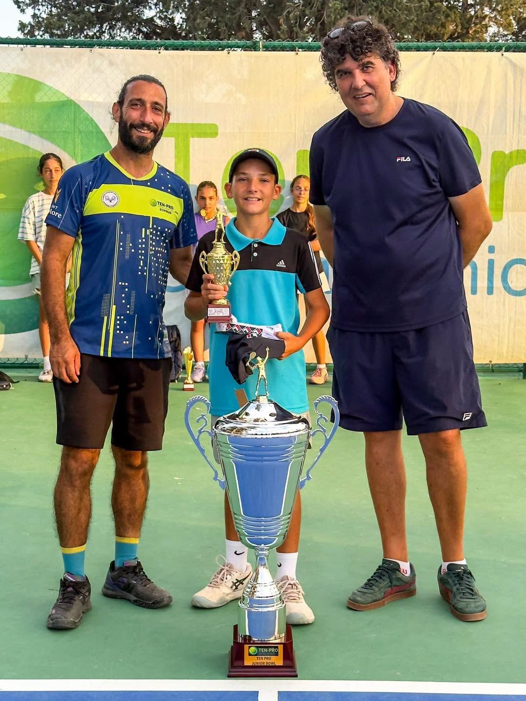 Ten Pro Global Junior Tour’da Genç Tenisçiler Kürsüde 2