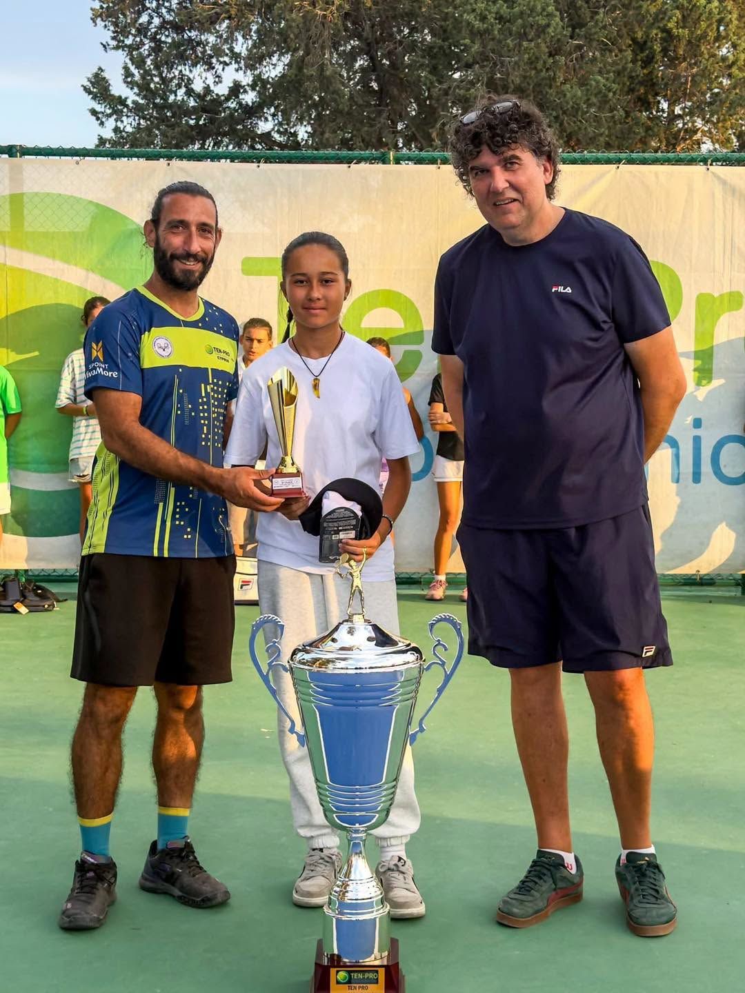 Ten Pro Global Junior Tour’da Genç Tenisçiler Kürsüde 5
