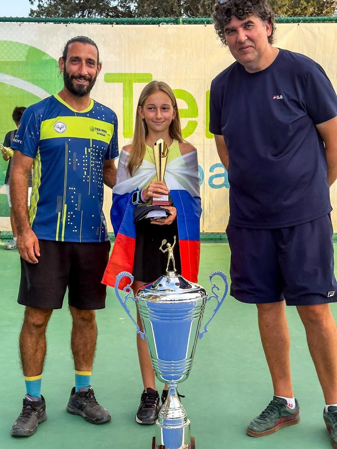 Ten Pro Global Junior Tour’da Genç Tenisçiler Kürsüde 7