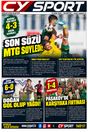 CYSPORT Günlük Spor Gazetesi