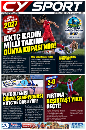CYSPORT Günlük Spor Gazetesi