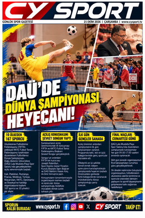 CYSPORT Günlük Spor Gazetesi