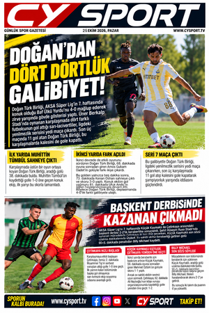 CYSPORT Günlük Spor Gazetesi