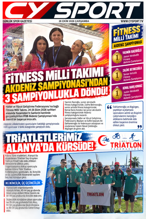 CYSPORT Günlük Spor Gazetesi